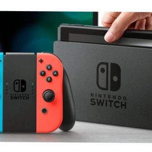 Nintendo Switch OLED Console - Neon Blue & Neon Red