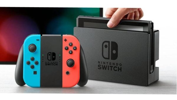 Nintendo Switch OLED Console - Neon Blue & Neon Red