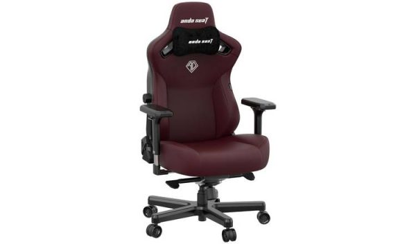 Anda Seat Kaiser PVC Ergonomic Office Gaming Chair - Maroon