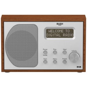 Bush DAB Radio - Brown Wood