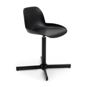 Habitat Sorel Faux Habitat Nova Plastic Office Chair - Black Nova Plastic Office Chair - Blackfice Chair - Black & Brown