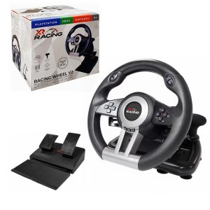 X Rocker XR Steering Wheel for Xbox One, PS4, Switch
