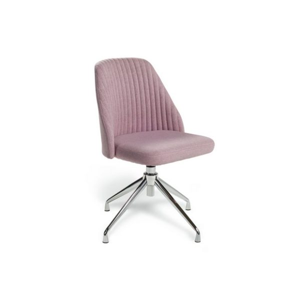 Habitat Nori Fabric Office Chair - Pink